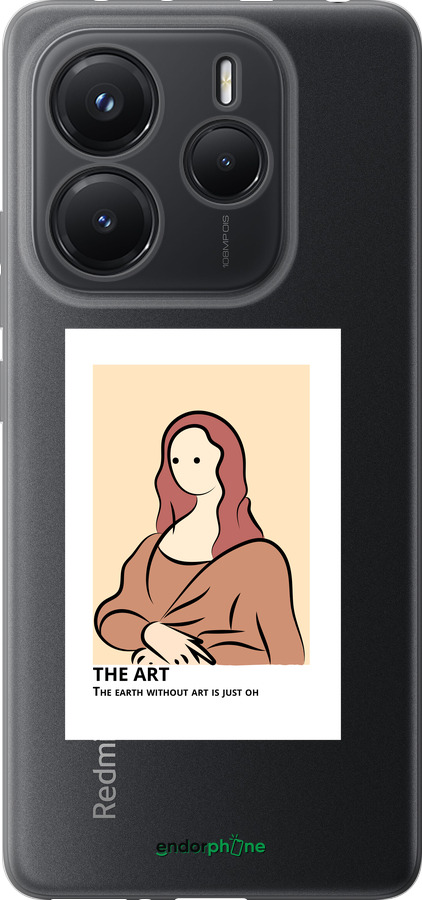 Силіконовий чехол The art для Xiaomi Redmi Note 14 5G - 4890u-3811 изображение 