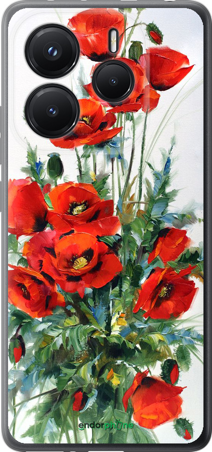 Силиконовый чехол Маки для Xiaomi Redmi Note 14 5G - 523u-3811 изображение 