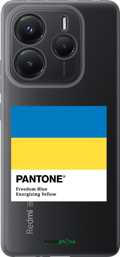 Силиконовый чехол Прапор Пантон для Xiaomi Redmi Note 14 5G - 5275u-3811 изображение 