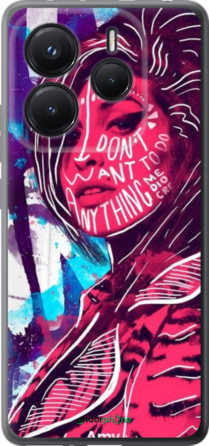 Силиконовый чехол Эми для Xiaomi Redmi Note 14 5G - 5381u-3811 изображение 