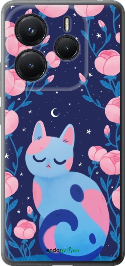 Силиконовый чехол № 5409 для Xiaomi Redmi Note 14 5G - 5409u-3811 изображение 