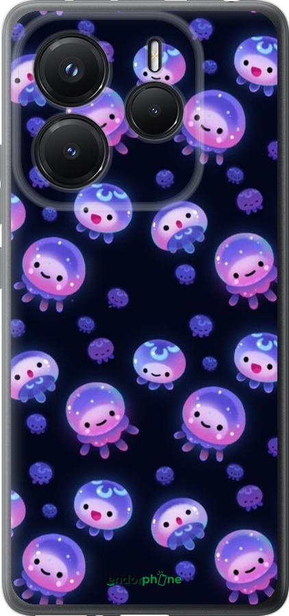 Силиконовый чехол № 5414 для Xiaomi Redmi Note 14 5G - 5414u-3811 изображение 