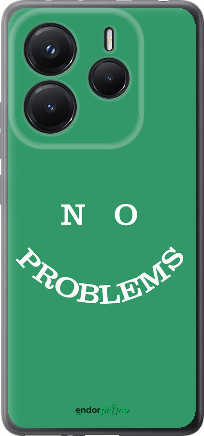 Силиконовый чехол No Problems для Xiaomi Redmi Note 14 5G - 5573u-3811 изображение 