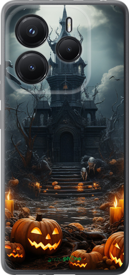 Силіконовий чехол Похмурий будинок для Xiaomi Redmi Note 14 5G - 5655u-3811 изображение 