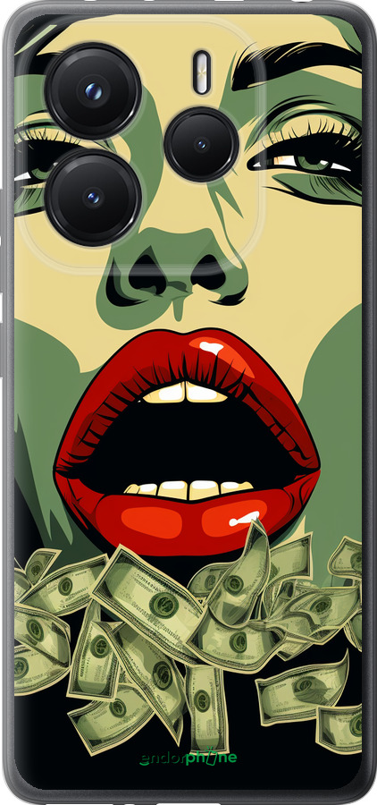 Силиконовый чехол Big money 2 для Xiaomi Redmi Note 14 5G - 5668u-3811 изображение 