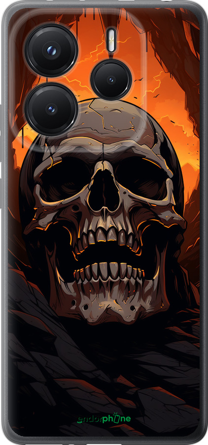 Силіконовий чехол Черв пещері для Xiaomi Redmi Note 14 5G - 5959u-3811 изображение 