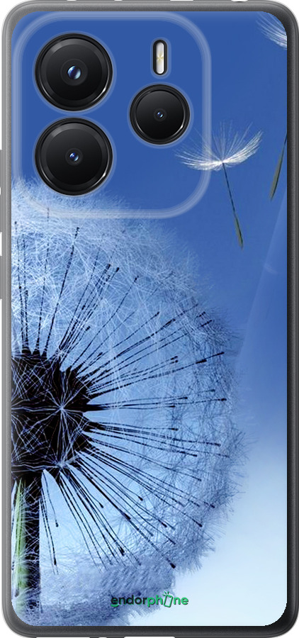 Силиконовый чехол Одуванчик для Xiaomi Redmi Note 14 5G - 6005u-3811 изображение 