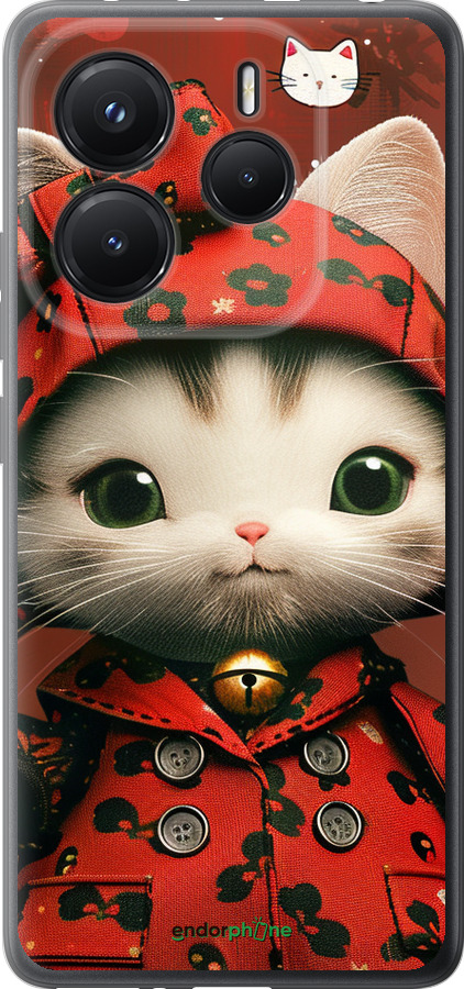 Силиконовый чехол Sweet Hello Kitty для Xiaomi Redmi Note 14 5G - 6035u-3811 изображение 