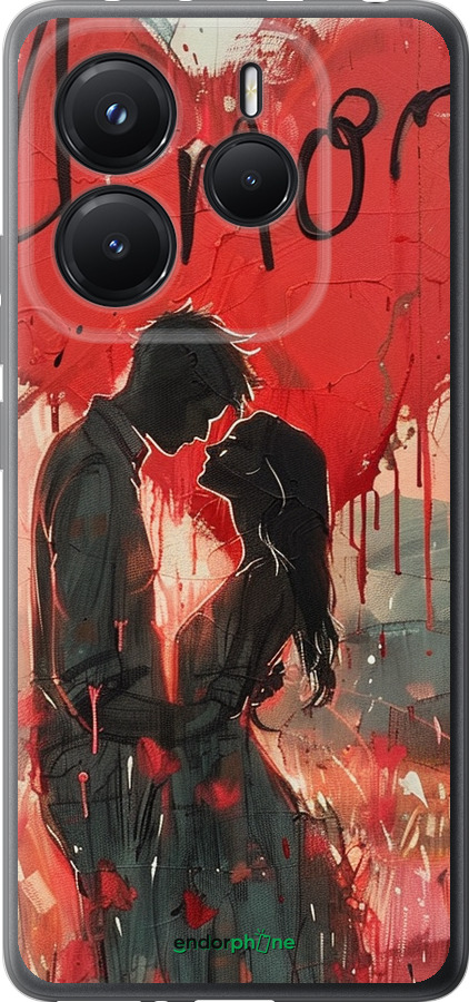 Силиконовый чехол Amore для Xiaomi Redmi Note 14 5G - 6047u-3811 изображение 