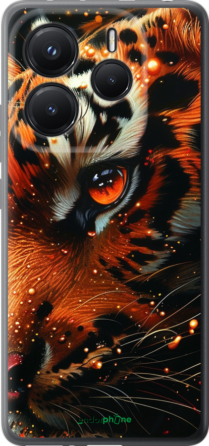 Силиконовый чехол Tiger для Xiaomi Redmi Note 14 5G - 6053u-3811 изображение 