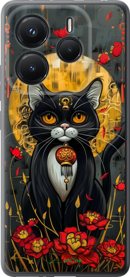 Силіконовий чехол China Cat для Xiaomi Redmi Note 14 5G - 6134u-3811 изображение 