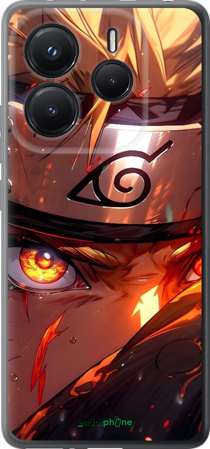 Силиконовый чехол Наруто для Xiaomi Redmi Note 14 5G - 6277u-3811 изображение 