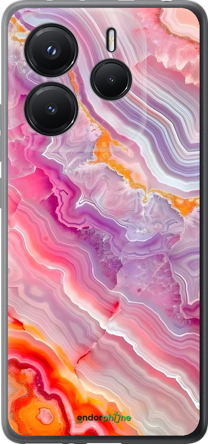 Силіконовий чехол Мрамор 2 для Xiaomi Redmi Note 14 5G - 6307u-3811 изображение 