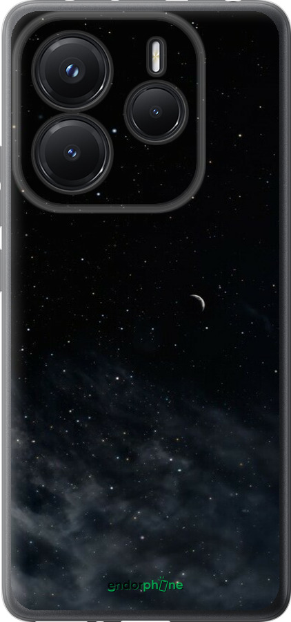 Силиконовый чехол Ночное небо для Xiaomi Redmi Note 14 5G - 6451u-3811 изображение 
