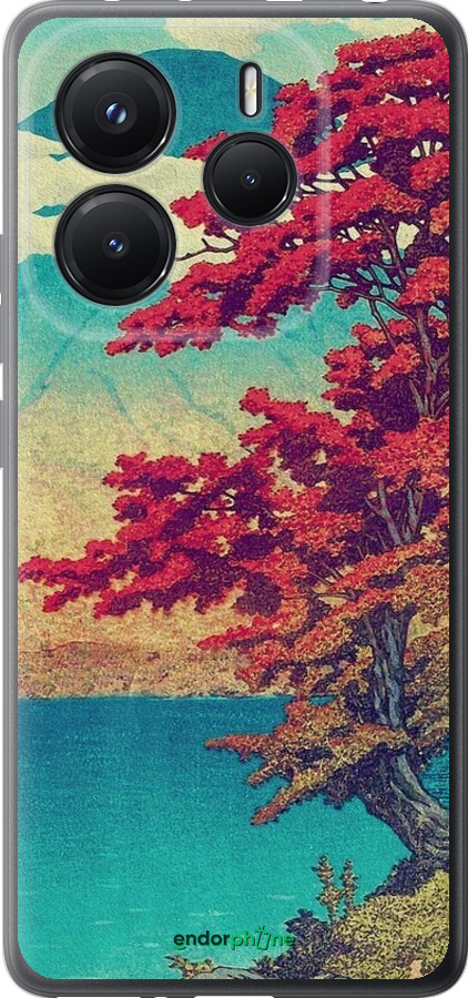 Силиконовый чехол С изображением природы для Xiaomi Redmi Note 14 5G - 6469u-3811 изображение 