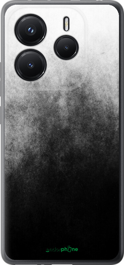 Силиконовый чехол Абстрактная композиция в серых тонах для Xiaomi Redmi Note 14 5G - 6477u-3811 изображение 