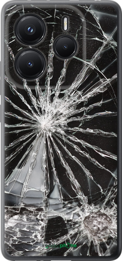 Силиконовый чехол Glass для Xiaomi Redmi Note 14 5G - 6608u-3811 изображение 