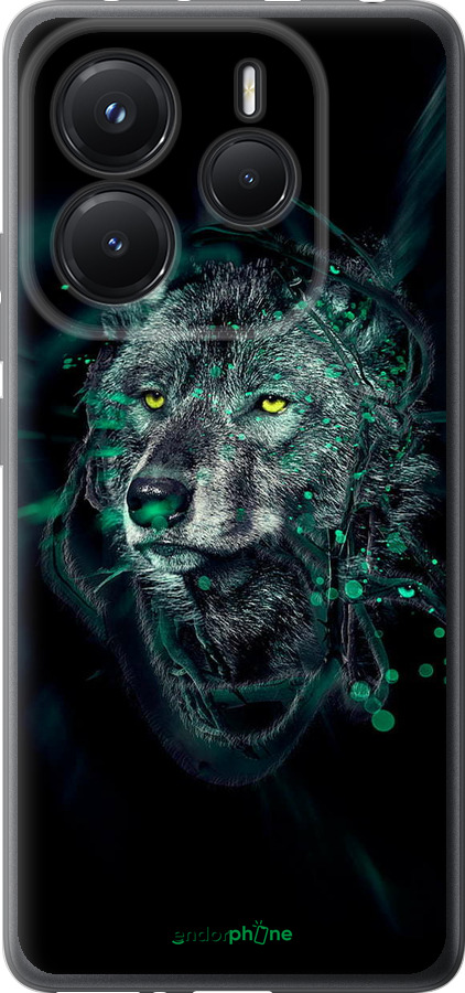 Силіконовий чехол Wolf для Xiaomi Redmi Note 14 5G - 6610u-3811 изображение 