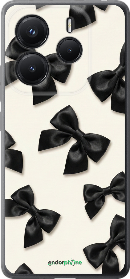 Силіконовий чехол Dark Coquette для Xiaomi Redmi Note 14 5G - 6765u-3811 изображение 