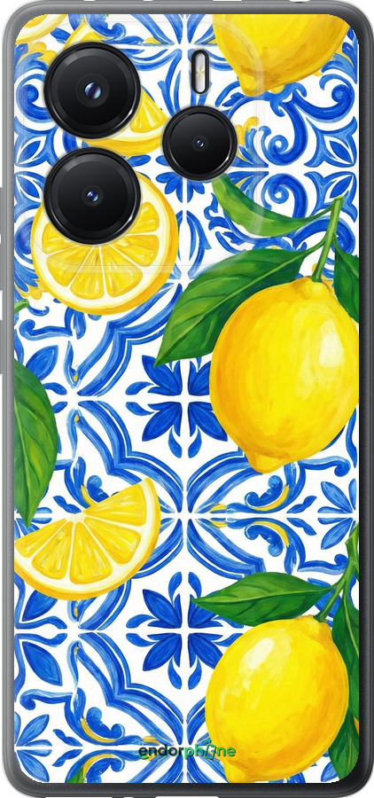 Силіконовий чехол Grocery Girl Italian Summer для Xiaomi Redmi Note 14 5G - 6766u-3811 изображение 