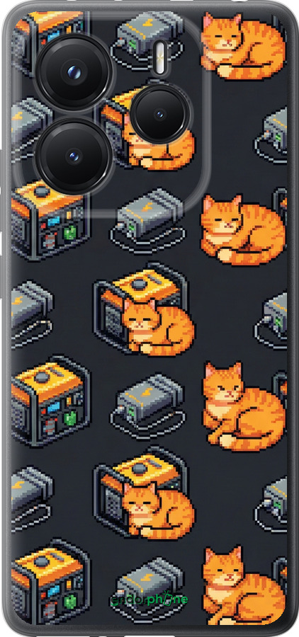 Силиконовый чехол Autonomous Zone для Xiaomi Redmi Note 14 5G - 6771u-3811 изображение 