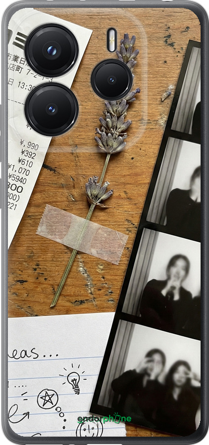 Силиконовый чехол Aesthetic Scrapbook Collage для Xiaomi Redmi Note 14 5G - 6773u-3811 изображение 