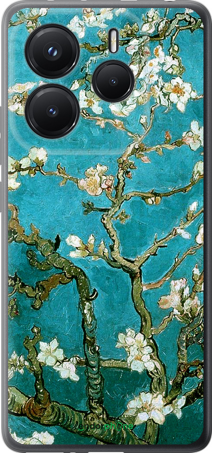 Силіконовий чехол Вінсент Ван Гог. Сакура для Xiaomi Redmi Note 14 5G - 841u-3811 изображение 