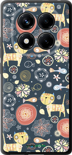 TPU чехол Котята v4 для Xiaomi Redmi Note 14 Pro 4G - 1224b-3808 изображение 