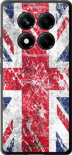 TPU чехол Флаг Великобритании 1 для Xiaomi Redmi Note 14 Pro 4G - 386b-3808 изображение 