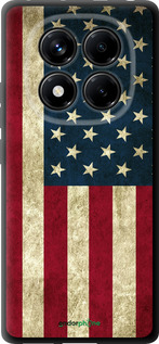 TPU чехол Флаг США для Xiaomi Redmi Note 14 Pro 4G - 395b-3808 изображение 