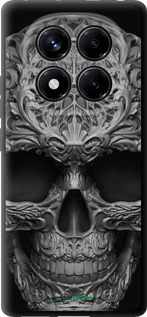 TPU чехол skull-ornament для Xiaomi Redmi Note 14 Pro 4G - 4101b-3808 изображение 