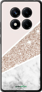 TPU чехол Пастельный мрамор для Xiaomi Redmi Note 14 Pro 4G - 4342b-3808 изображение 