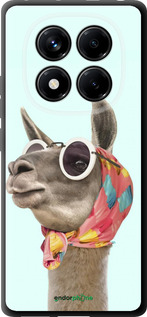 TPU чехол Модная лама для Xiaomi Redmi Note 14 Pro 4G - 4479b-3808 изображение 