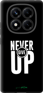 TPU чехол Никогда не сдавайся для Xiaomi Redmi Note 14 Pro 4G - 4572b-3808 изображение 