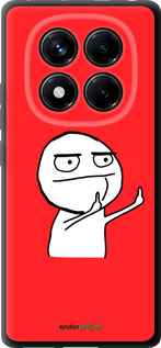 TPU чехол Мем для Xiaomi Redmi Note 14 Pro 4G - 4578b-3808 изображение 