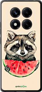 TPU чехол Енотик с арбузом для Xiaomi Redmi Note 14 Pro 4G - 4605b-3808 изображение 