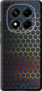 TPU чехол Переливающиеся соты для Xiaomi Redmi Note 14 Pro 4G - 498b-3808 изображение 
