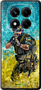 TPU чехол Воин ЗСУ для Xiaomi Redmi Note 14 Pro 4G - 5311b-3808 изображение 