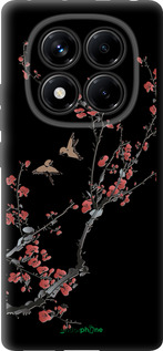 TPU чехол Сакура v2 для Xiaomi Redmi Note 14 Pro 4G - 5538b-3808 изображение 