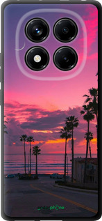 TPU чехол Пальмы для Xiaomi Redmi Note 14 Pro 4G - 5873b-3808 изображение 