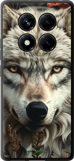 TPU чехол Волчий взгляд для Xiaomi Redmi Note 14 Pro 4G - 6066b-3808 изображение 