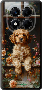 TPU чехол Щенок cocker spaniel для Xiaomi Redmi Note 14 Pro 4G - 6136b-3808 изображение 