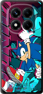 TPU чехол Соник для Xiaomi Redmi Note 14 Pro 4G - 6284b-3808 изображение 