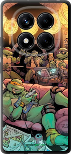 TPU чехол Черепашки нинзя для Xiaomi Redmi Note 14 Pro 4G - 6346b-3808 изображение 