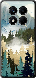 TPU чехол С изображением лесного пейзажа для Xiaomi Redmi Note 14 Pro 4G - 6548b-3808 изображение 