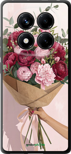 TPU чехол Пионы 1 для Xiaomi Redmi Note 14 Pro 4G - 6705b-3808 изображение 