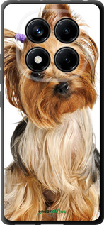 TPU чехол Йоркширский терьер с хвостиком для Xiaomi Redmi Note 14 Pro 4G - 930b-3808 изображение 