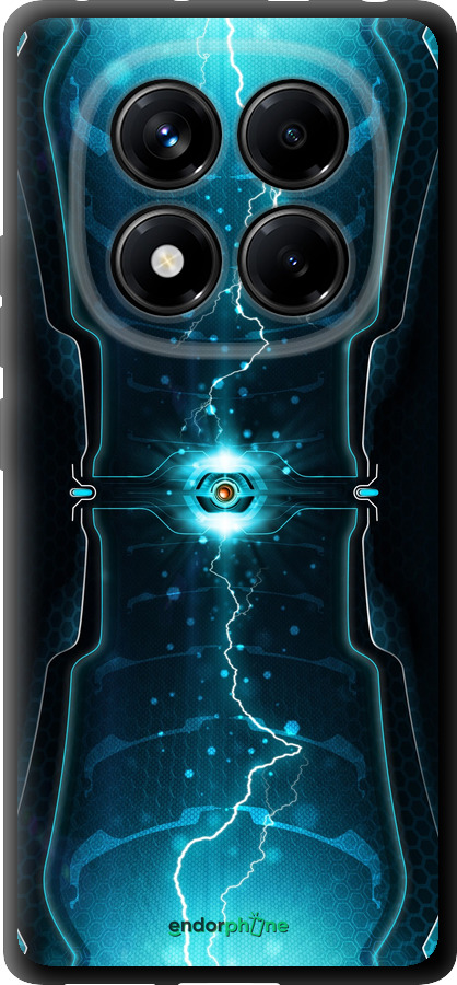 TPU чехол Молнии в цилиндре для Xiaomi Redmi Note 14 Pro 4G - 120b-3808 изображение 