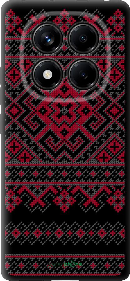 TPU чехол Вышиванка 52 для Xiaomi Redmi Note 14 Pro 4G - 1763b-3808 изображение 