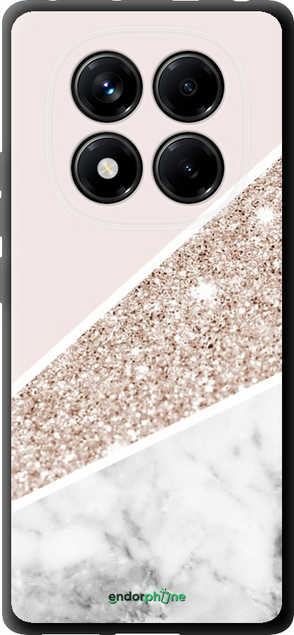 TPU чехол Пастельный мрамор для Xiaomi Redmi Note 14 Pro 4G - 4342b-3808 изображение 